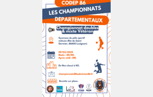 Championnat Départemental de Double Vétéran 2024