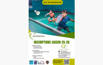 Lancement des inscriptions pour 2025-2026