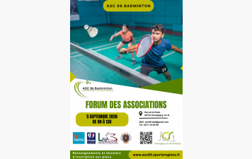Forum des Associations samedi 5 septembre 2026
