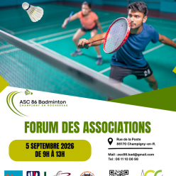 Forum des Associations samedi 5 septembre 2026
